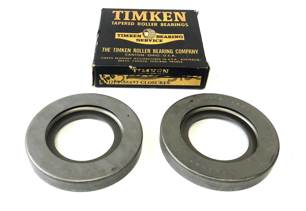 Timken 2 Piece Bearing End Cap Closure/Flinger T58697 NOS