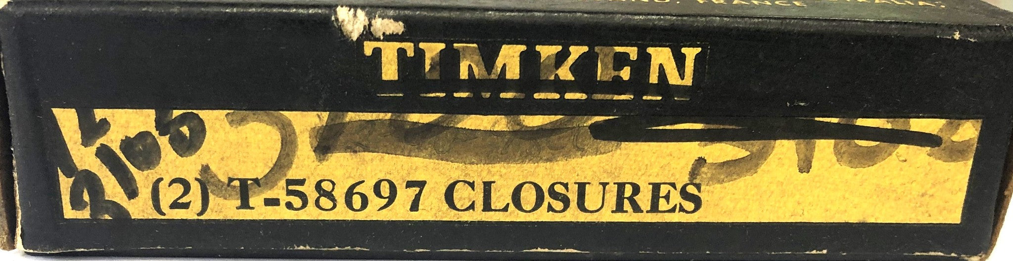 Timken 2 Piece Bearing End Cap Closure/Flinger T58697 NOS