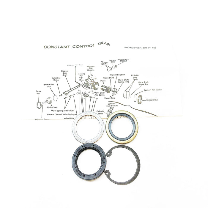 Moog Gear Shaft Seal Kit M2007 [Lot of 3] NOS