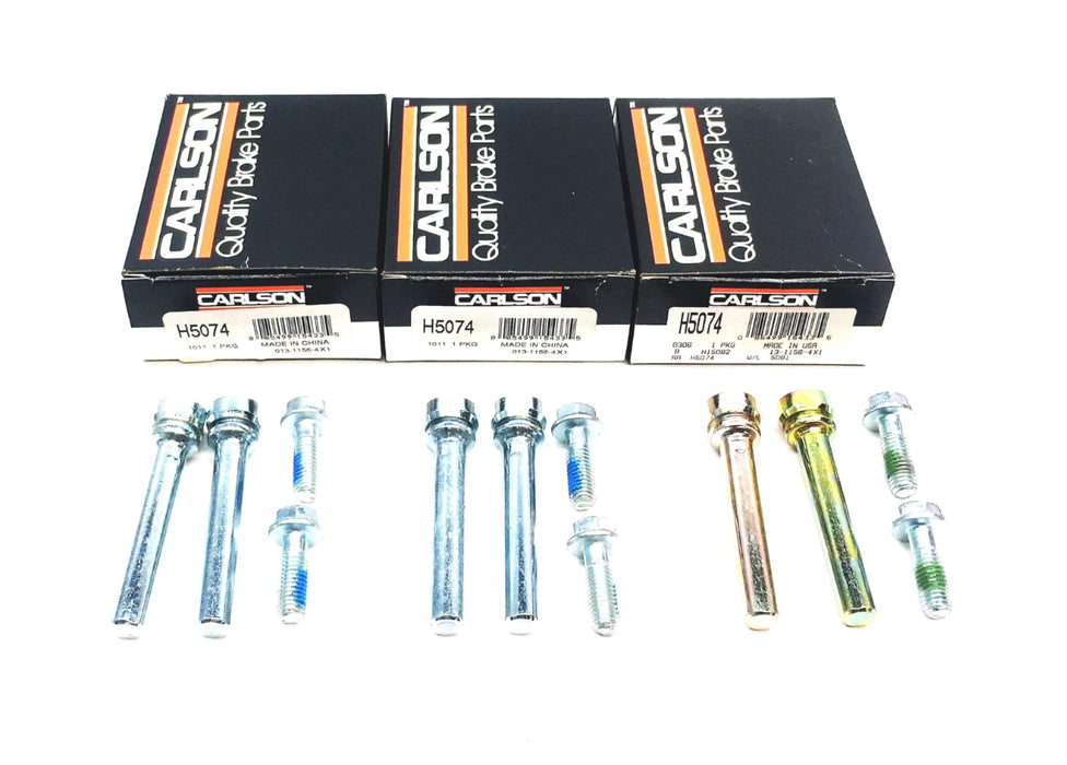 Carlson Brake Caliper Bolts H5074 [Lot of 3] NOS