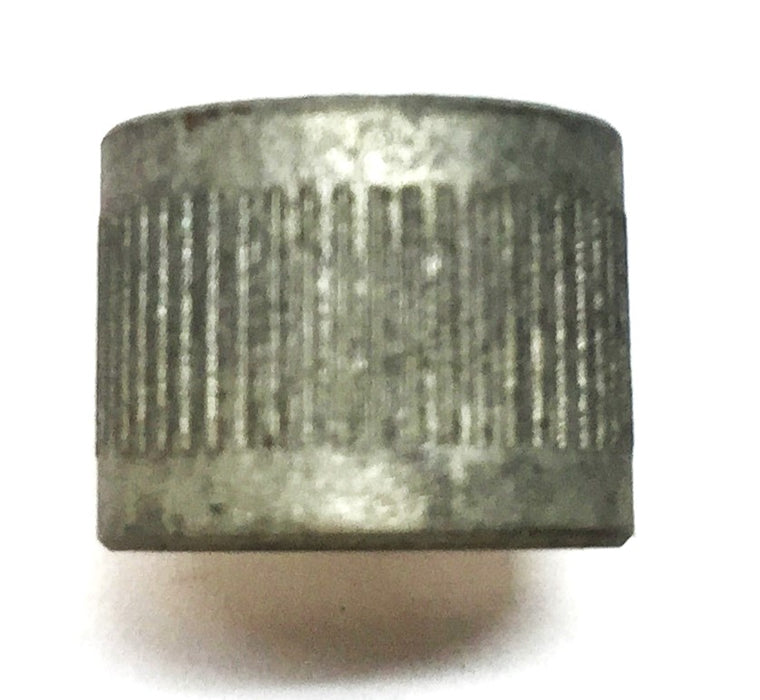 UNBRANDED 1/8" Flat Top Galvanized Cap [Lot of 6] NOS