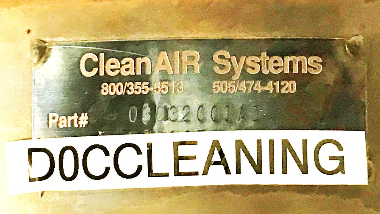 CleanAir Systems/Peterbilt 12-1/2" x 6-1/4" Diesel DPF Filter 03032001AD USED