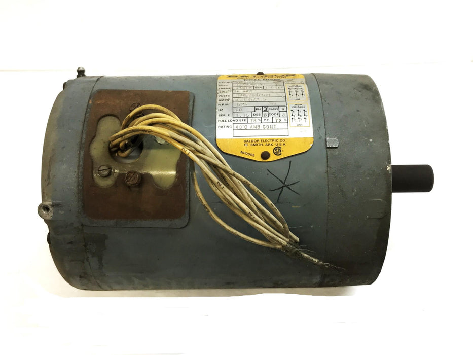 Baldor VM3554T Three Phase Motor 35A03W206 USED