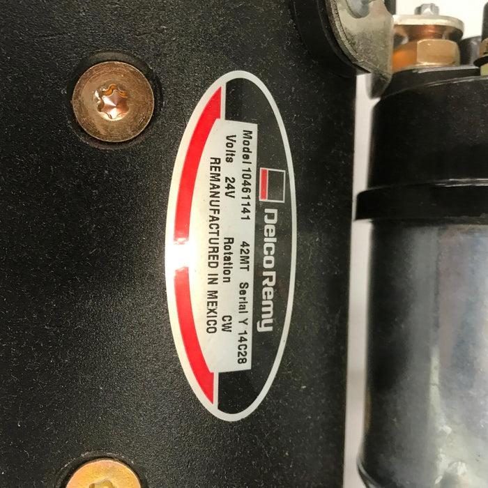 Delco Remy OEM Starter Motor 10461141 REMANUFACTURED