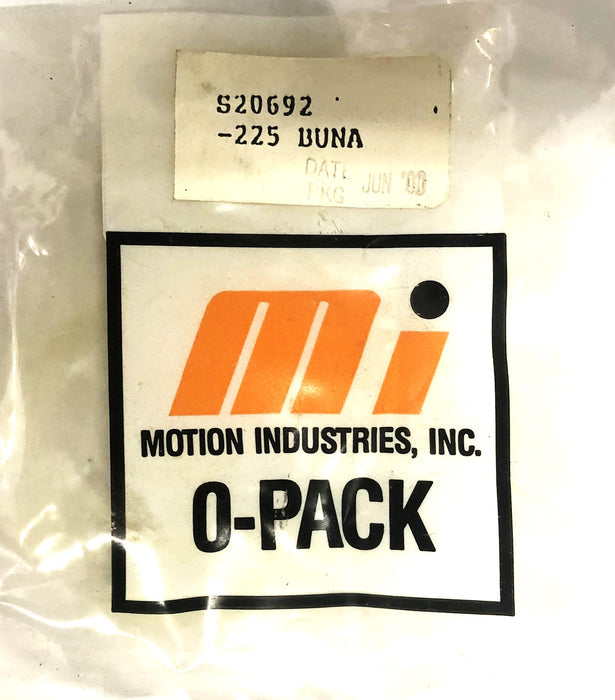 Buna O-Ring Size 225 (S20692) [Lot of 10] NOS