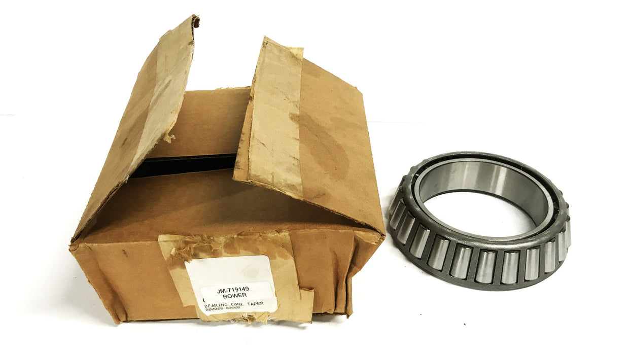 Bower Tapered Roller Bearing Cone JM719149 NOS