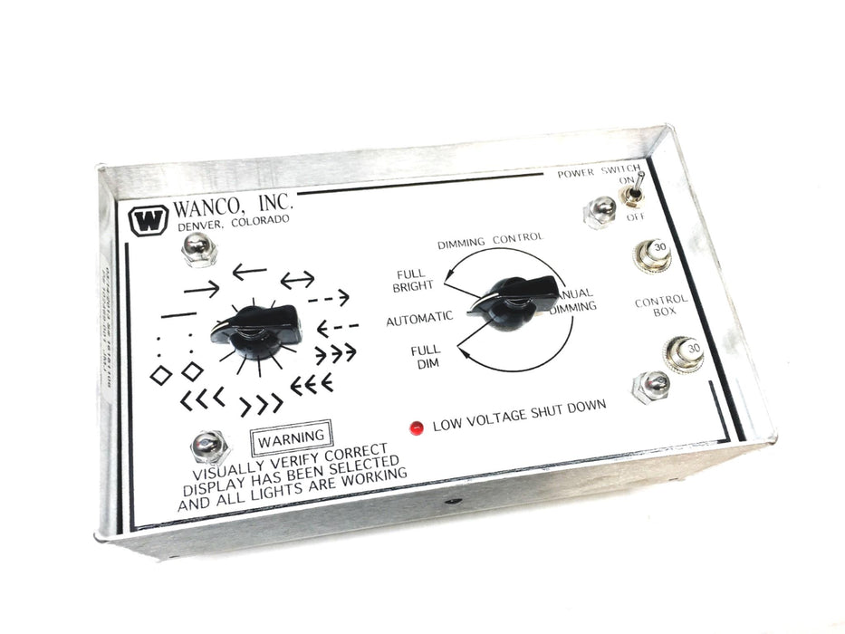 Wanco INC Low Voltage Shut Down 102469-001 JMJ NOS