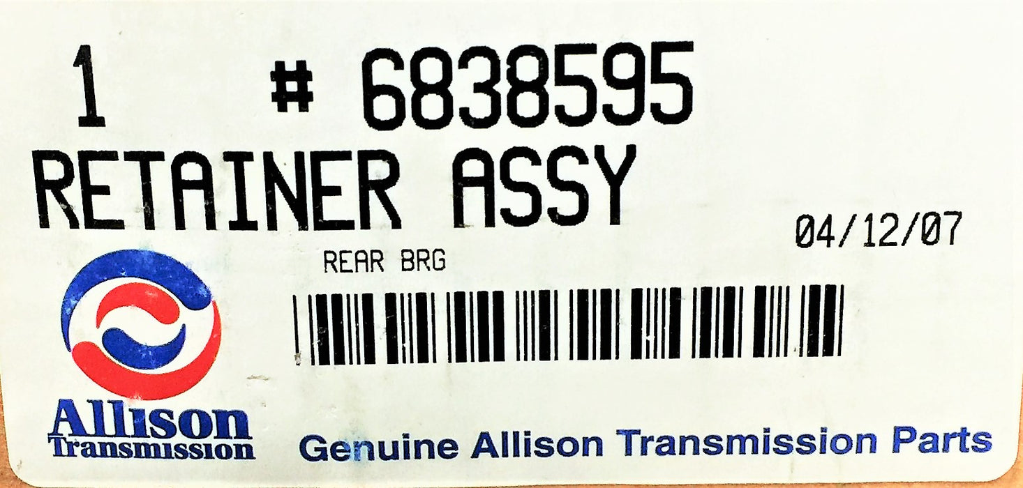 ALLISON TRANSMISSION Retainer Assembly 6838595 NOS