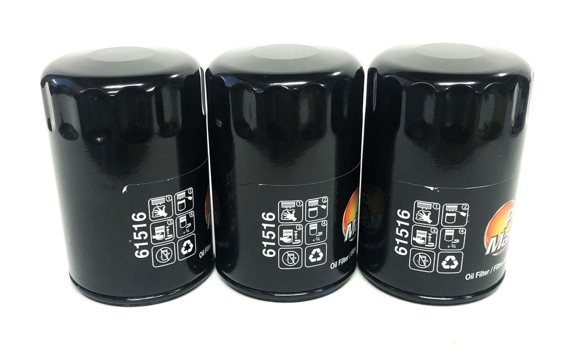 Parts Master Engine Oil Filter 61516 [Lot of 3] NOS