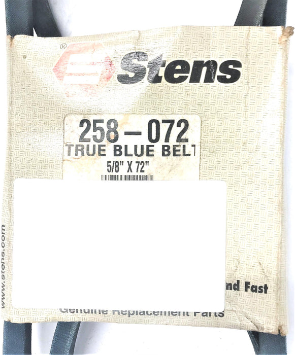 STENS TRUE BLUE BELT 5/8"X72" 258-072 NOS