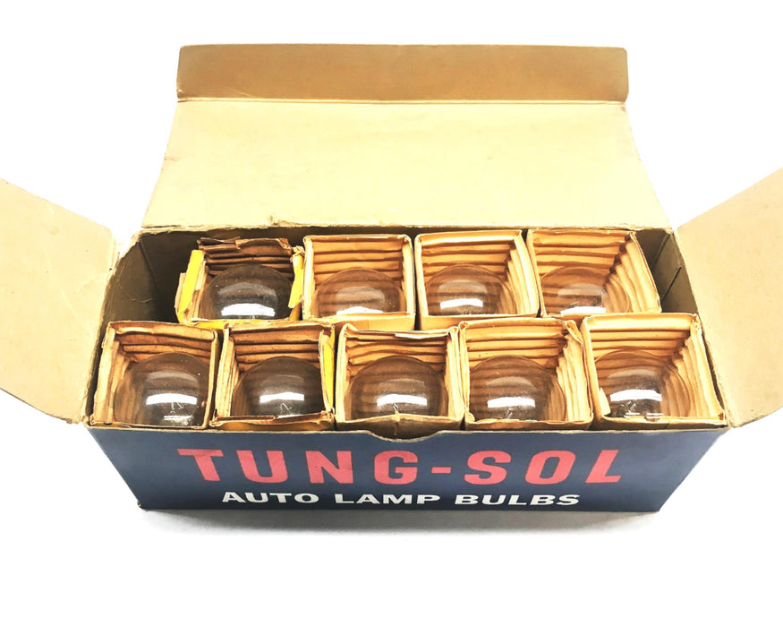 Tung-Sol 12V 50CP DC Auto Lamp Bulbs 1196 [Lot of 9] NOS