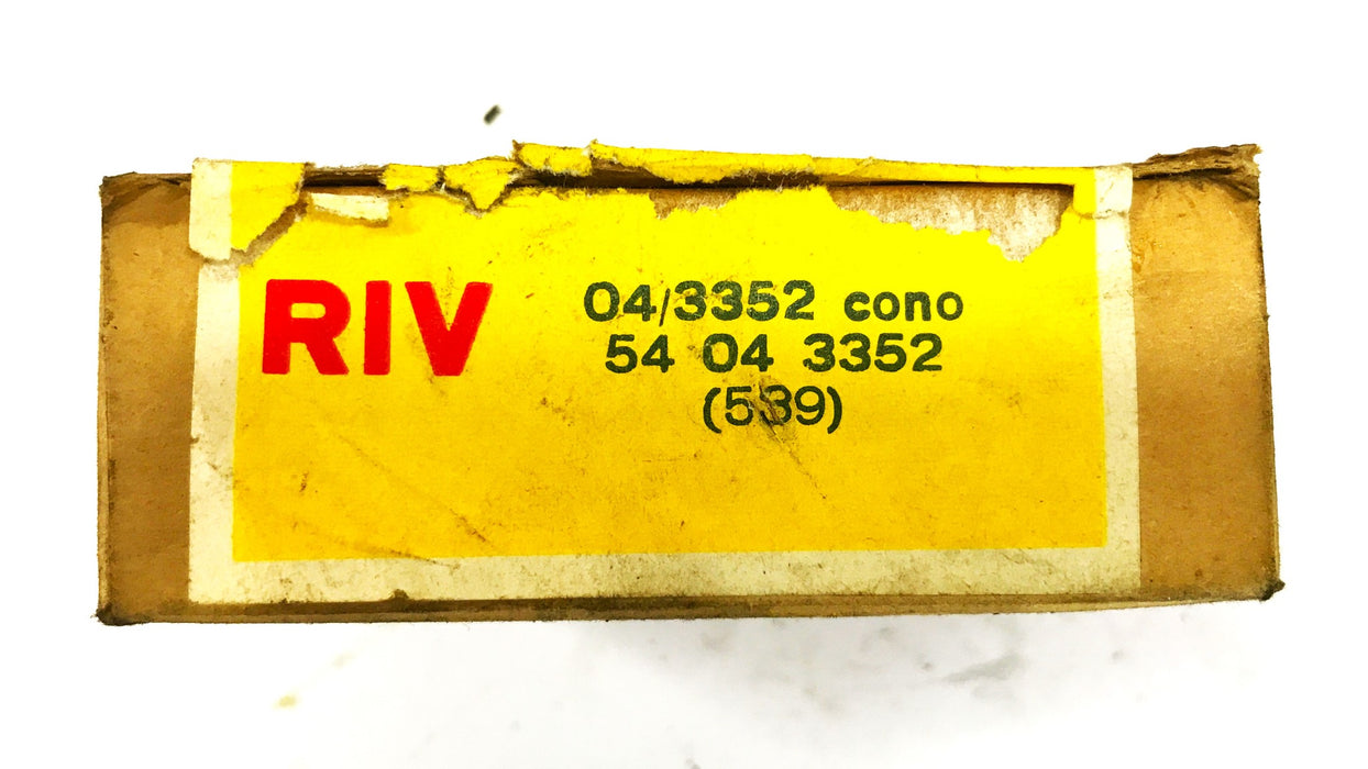 RIV Tapered Roller Bearing 539 (04/3352) NOS