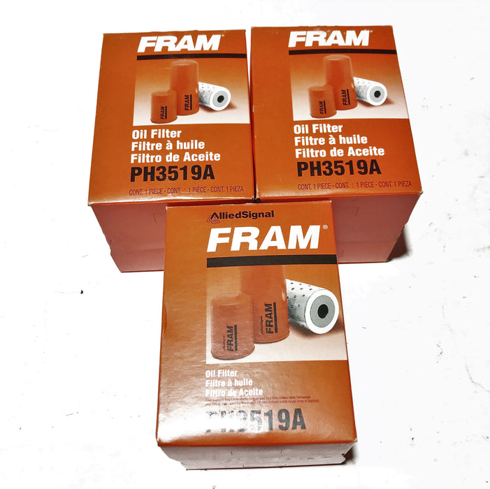 Fram Oil Filter PH3519A [Lot of 3] NOS