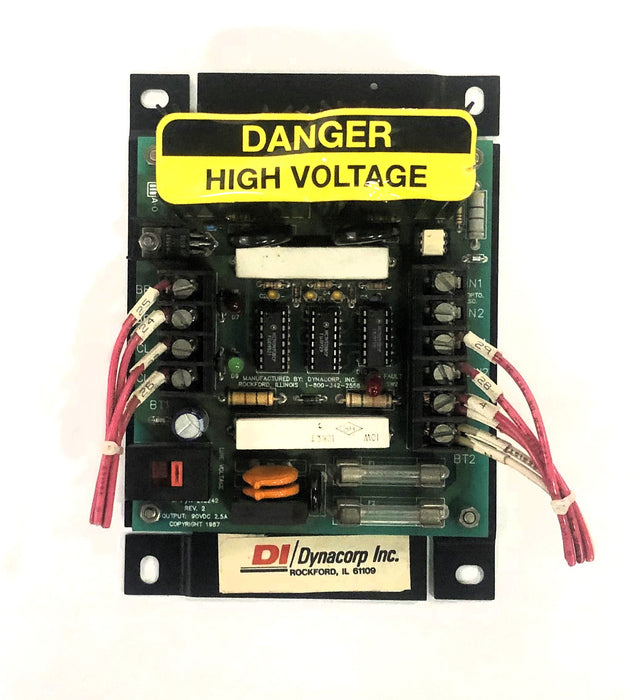 Dyancorp Inc Rev 2 90VDC 2.5A Enclosed Brake Control 215242 USED
