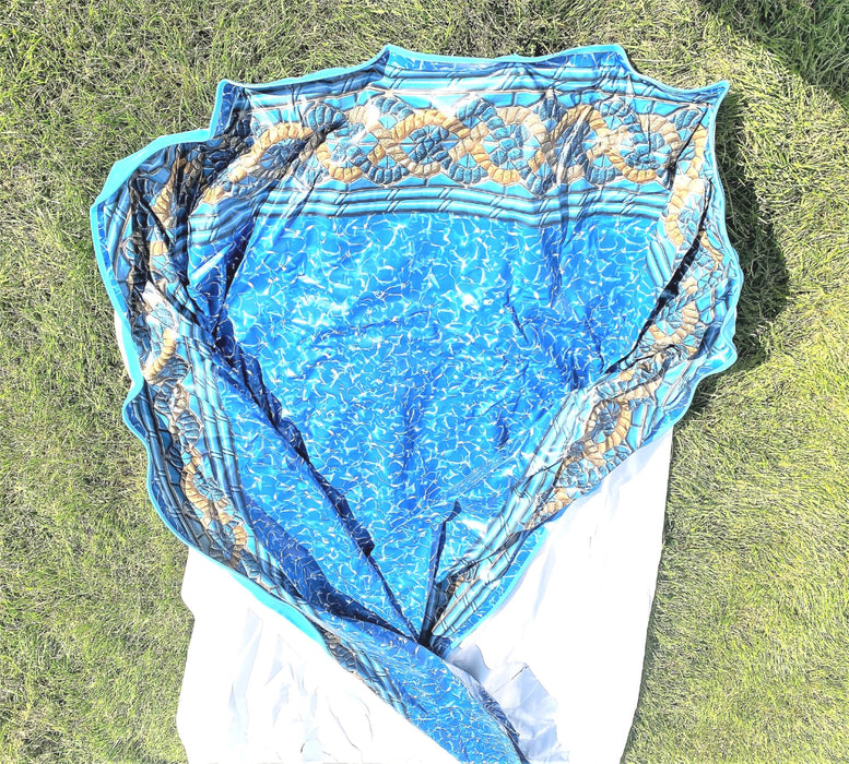 Swimline 21' Round 52" Depth Mystri Gold Above Ground Pool Liner LI2152MGB NOS