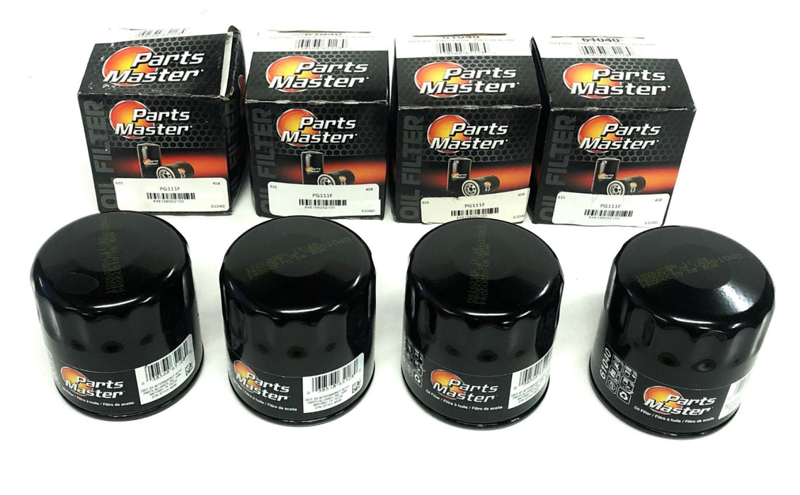 Parts Master Engine Oil Filter 61040 [Lot of 4] NOS