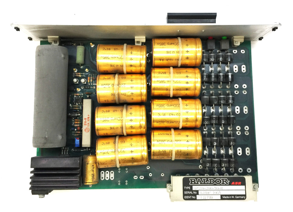 Baldor ASR BPS10 Servo Drive BPS10-200-40-R USED