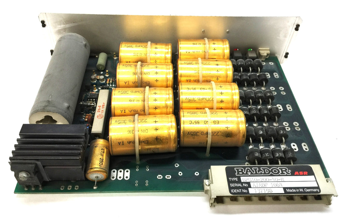 Baldor ASR BPS10 Servo Drive BPS10-200-40-R USED