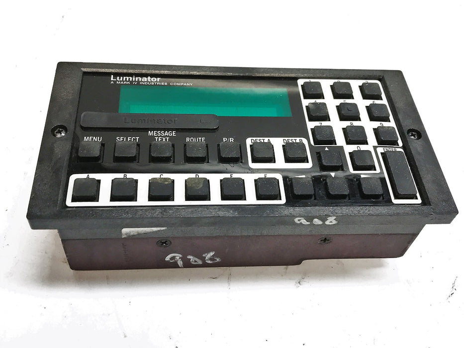 Luminator Operator Display & Keyboard 510453-003 (510496001) USED