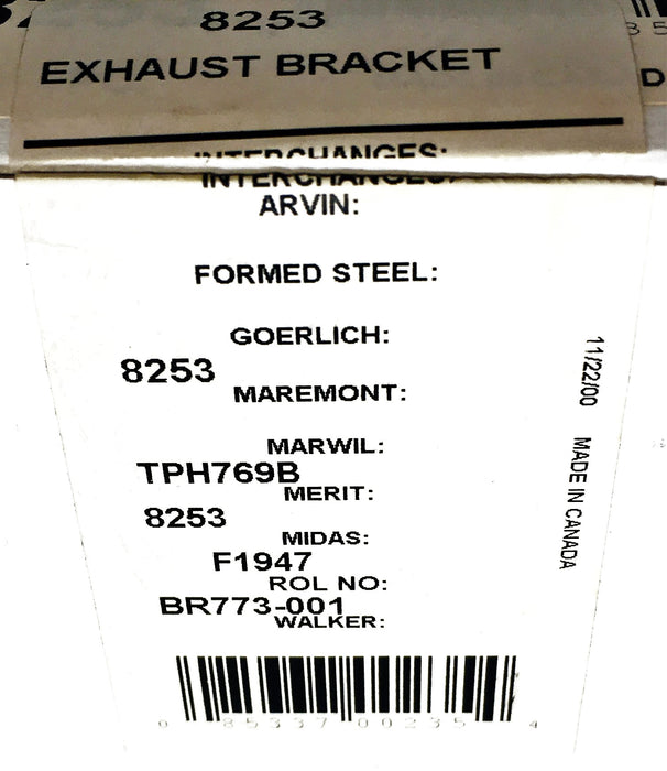 Unbranded Exhaust Bracket 8253 NOS