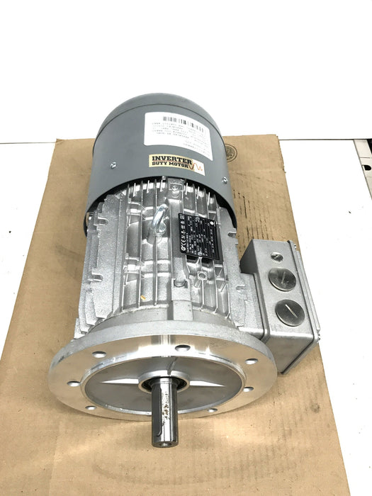 Saw Eurodrive Inverter Duty Motor SK112MH/4-CUS-BRE60HL NOS