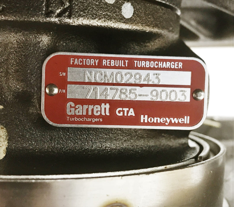 Garrett Turbocharger 714785-9003 REMANUFACTURED