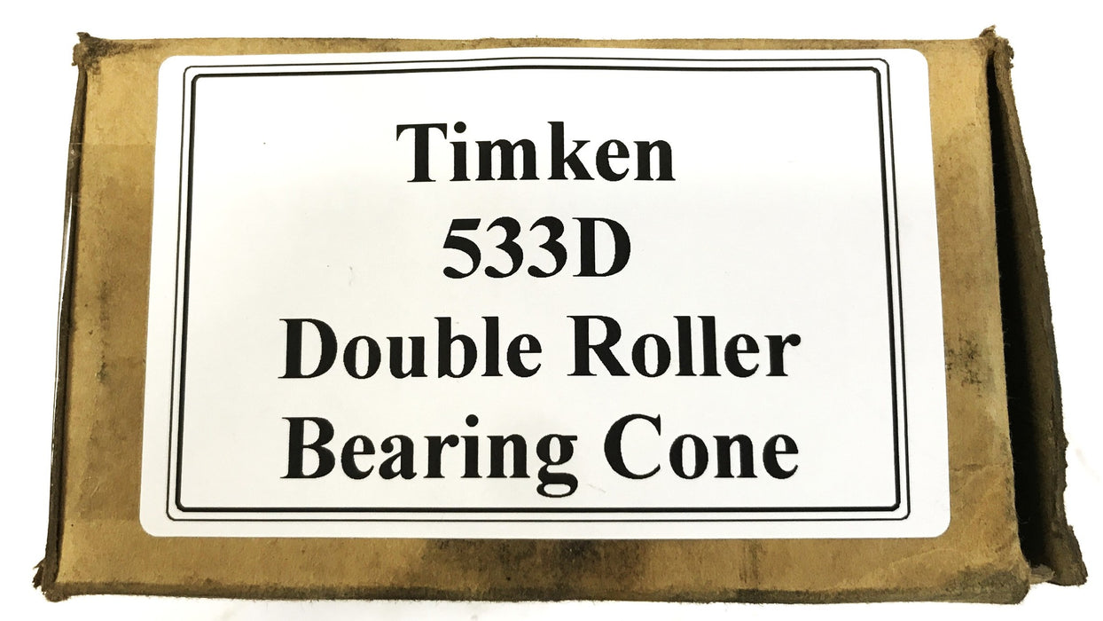 Timken Double Tapered Roller Bearing Cup 533D NOS