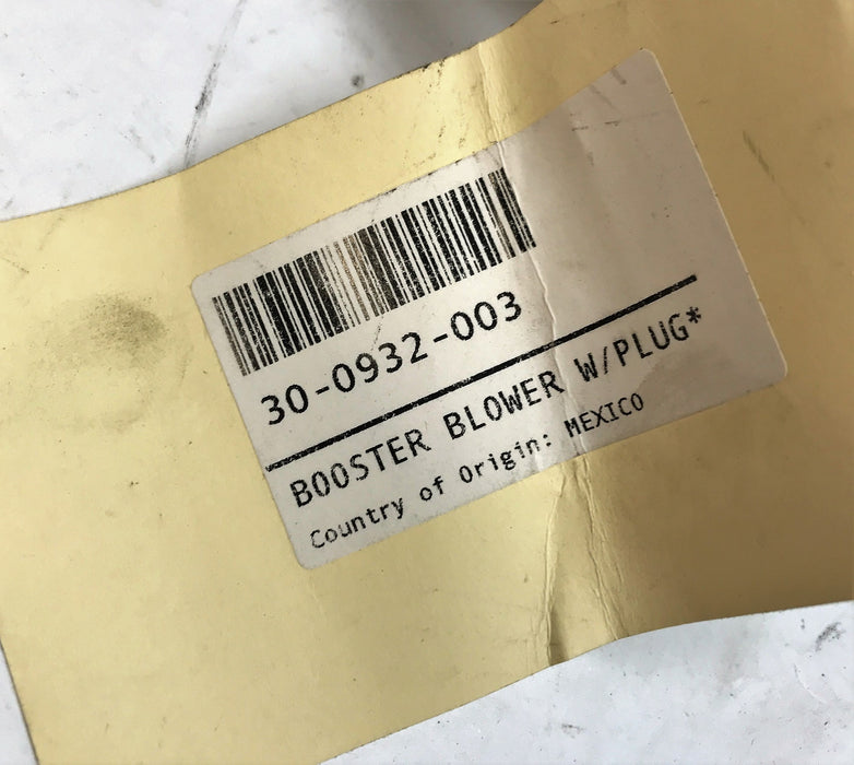 New Flyer 24V Booster Blower w/ Plug 30-0932-003 NOS