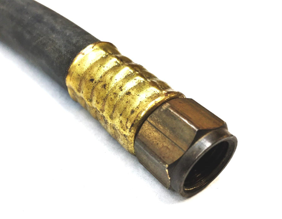 Lab Inc 350 PSI Gas Hose Issue D-2488 35 Inch Length MH-7596-B NOS
