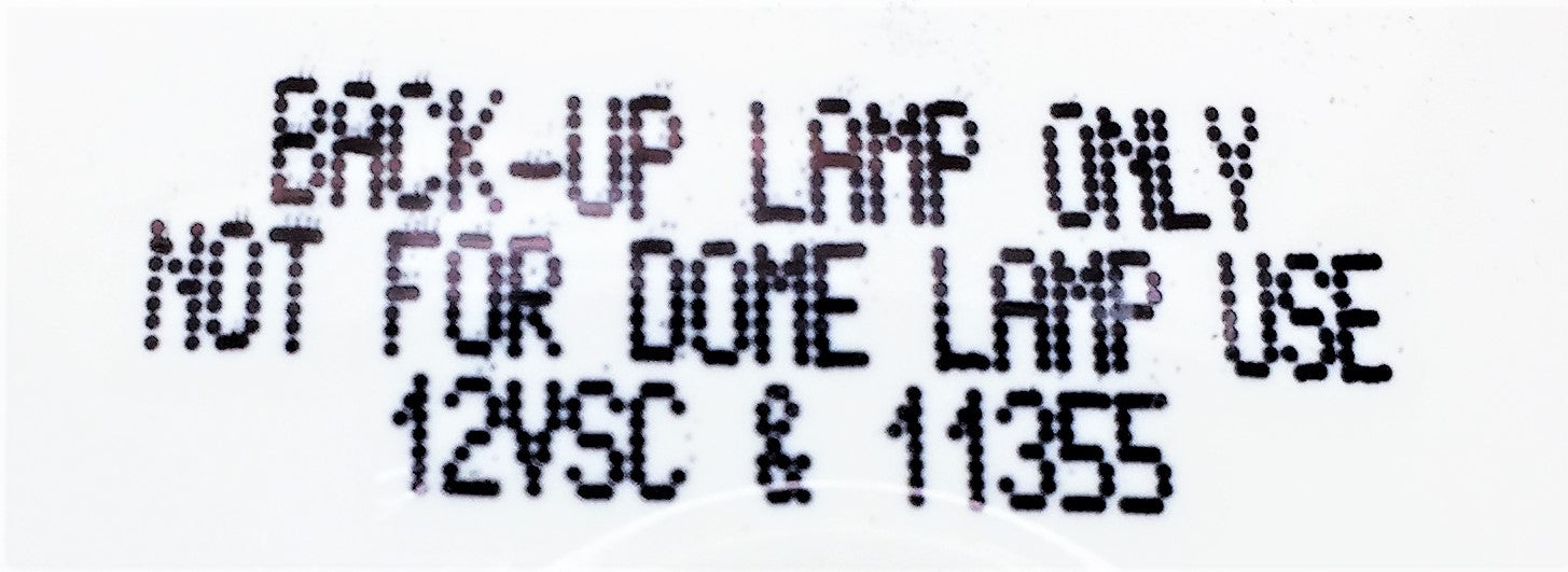 TRUCK-LITE 40 Series Clear Lens Back-Up Light Incandescent 40224 [Lot of 3] NOS