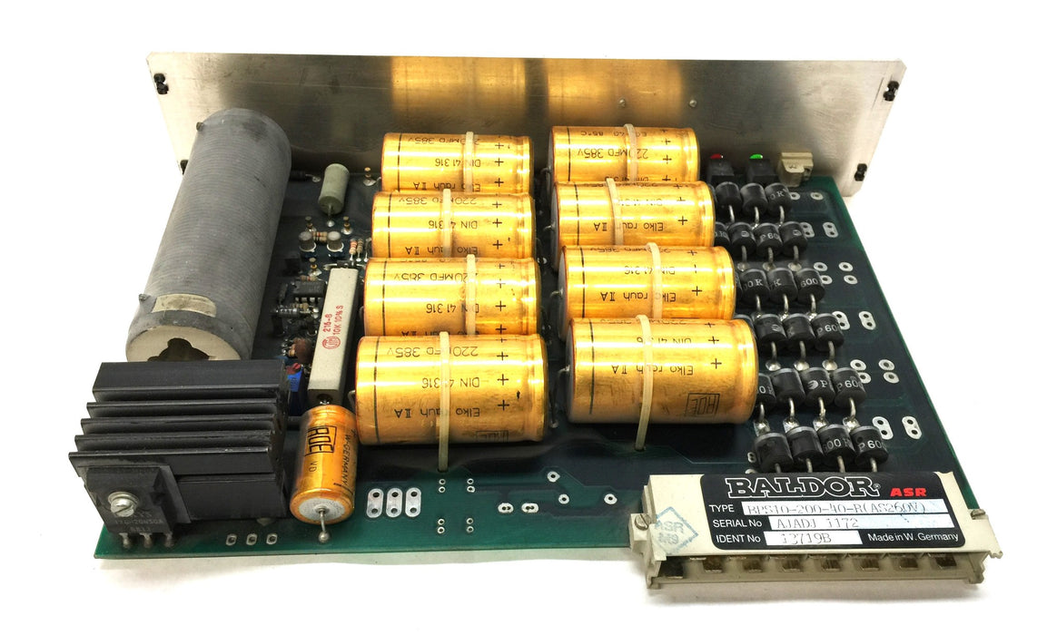 Baldor ASR BPS10 Servo Drive BPS10-200-40-R (AS260V) USED
