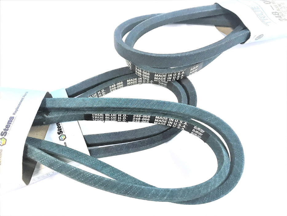 STENS TRUE BLUE BELT 1/2"x66" 248-066 [LOT OF 3] NOS