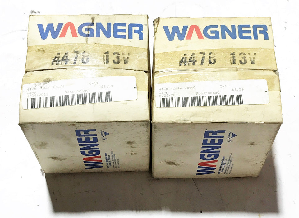 Wagner 13V Headlight 4478 [Lot of 2] NOS