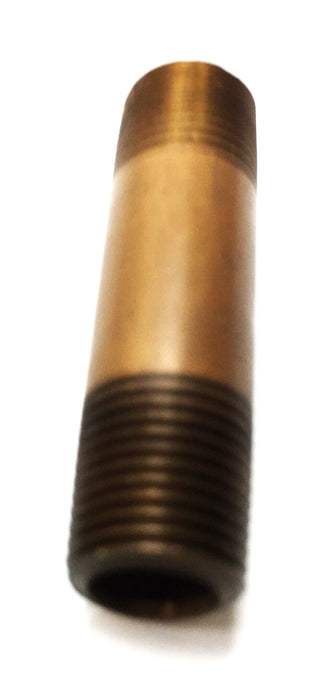 UNBRANDED 1/8" x 1-1/2" Brass Nipple [Lot of 15] NOS