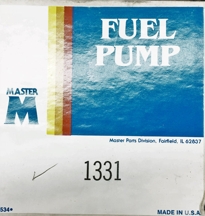 Master Fuel Pump 1331 NOS