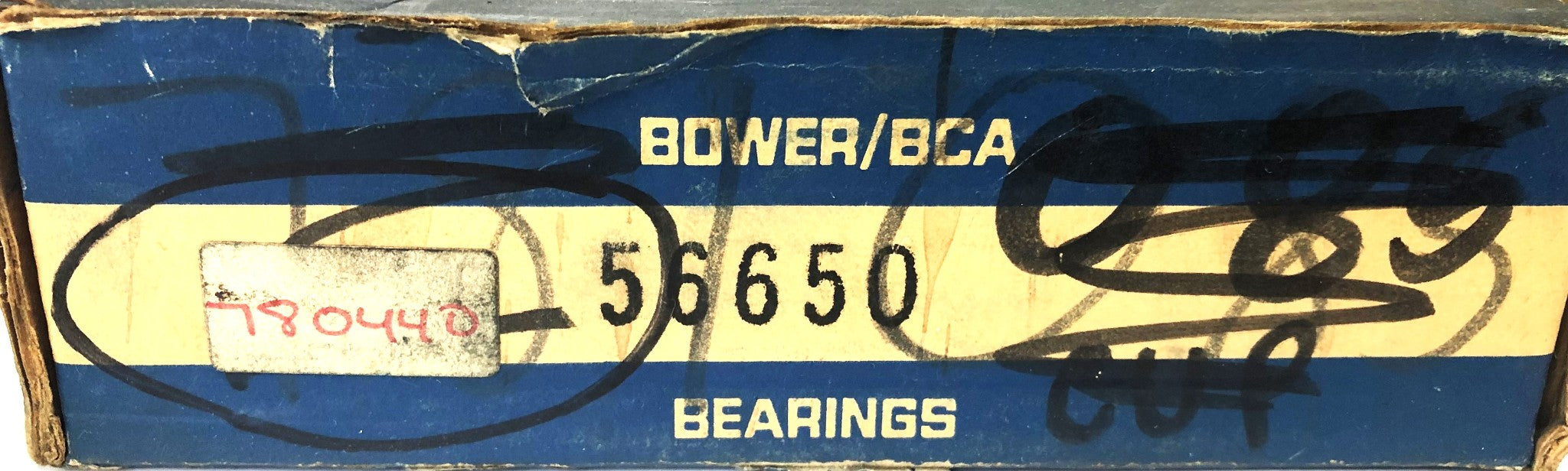 Bower/BCA Tapered Roller Bearing Cup 56650 NOS