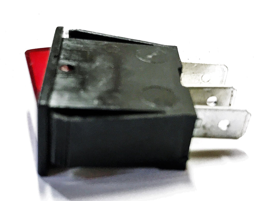Little Fuse ON-OFF Illuminated Red Mini Rocker Switch 780801BP [Lot of 19] NOS