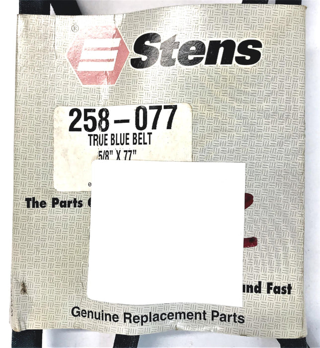 STENS TRUE BLUE BELT 5/8"x77" 258-077 NOS