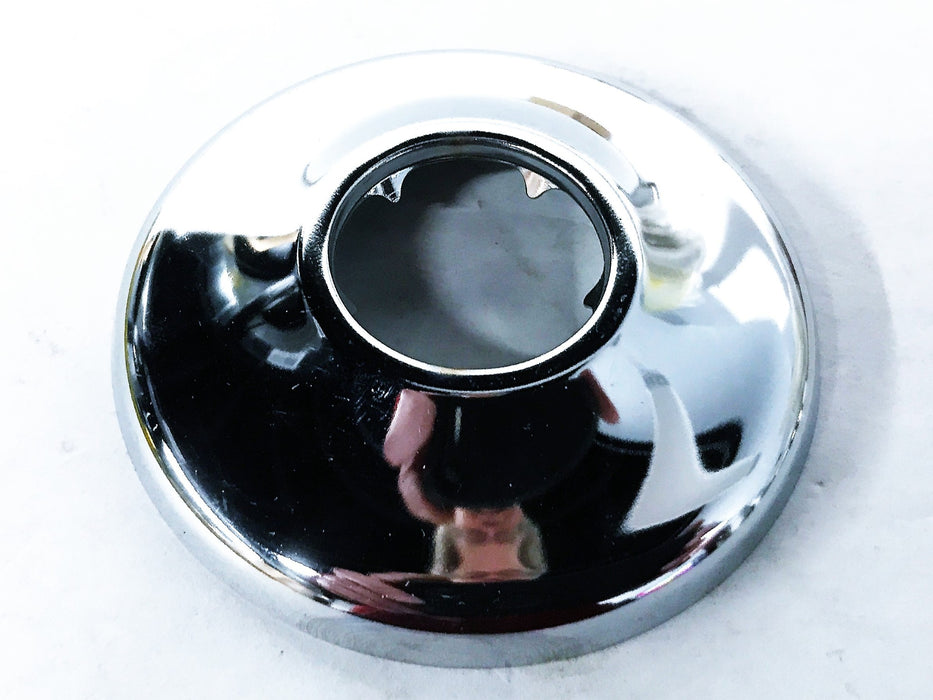 Unbranded 3/4" 1-Piece Chrome Escutcheon Plate [Lot of 7] NOS