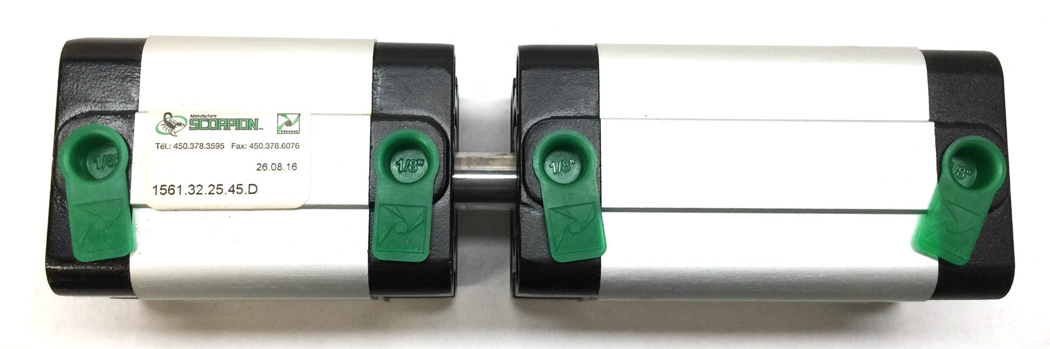 Scorpion Double-Acting Compact Pneumatic Cylinder 1561.32.25.45.D NOS
