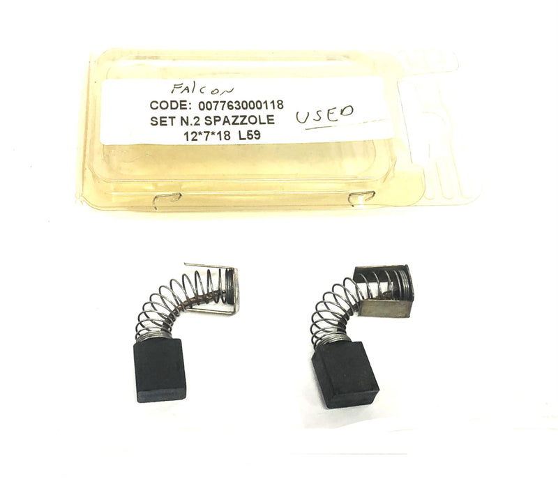 Falcon Set N.2 Spazzole 12*7*18 L59 007763000118 USED