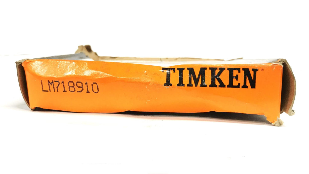 Timken Tapered Roller Bearing Cup LM718910 NOS