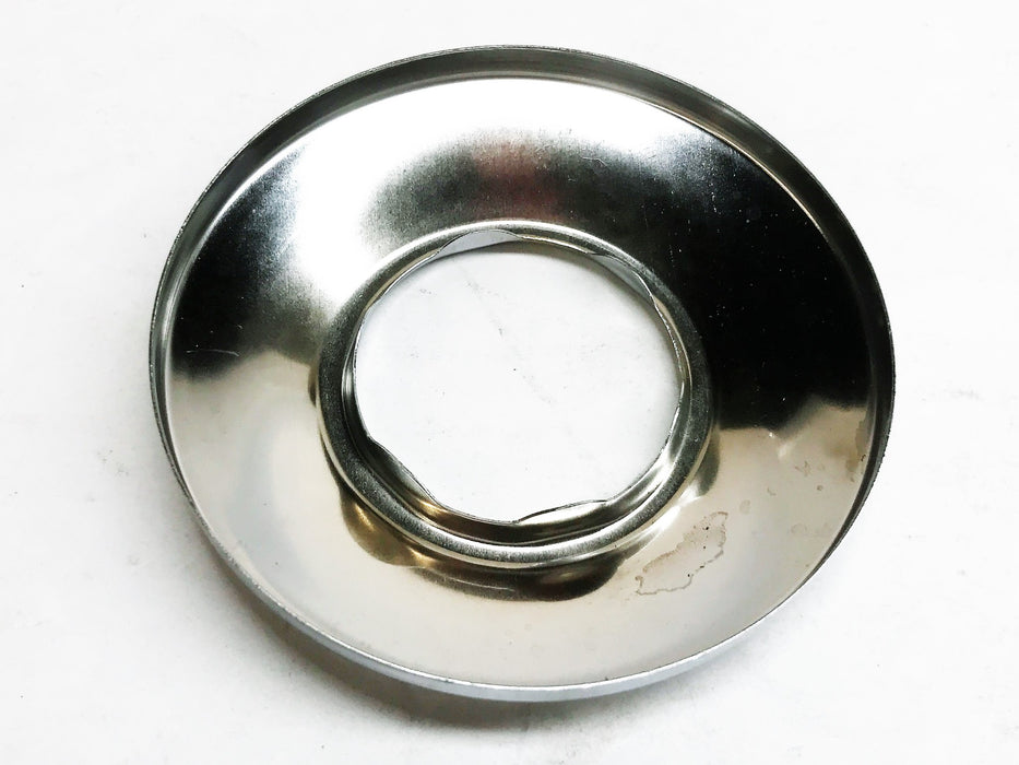 Unbranded 1-1/4" 1-Piece Chrome Escutcheon Plate [Lot of 5] NOS