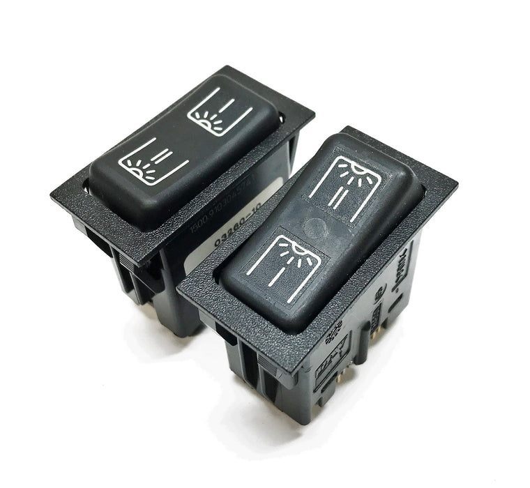 DAV Interior Lights Rocker Switch 1500.9103045741 (03260-10) [Lot of 2] NOS