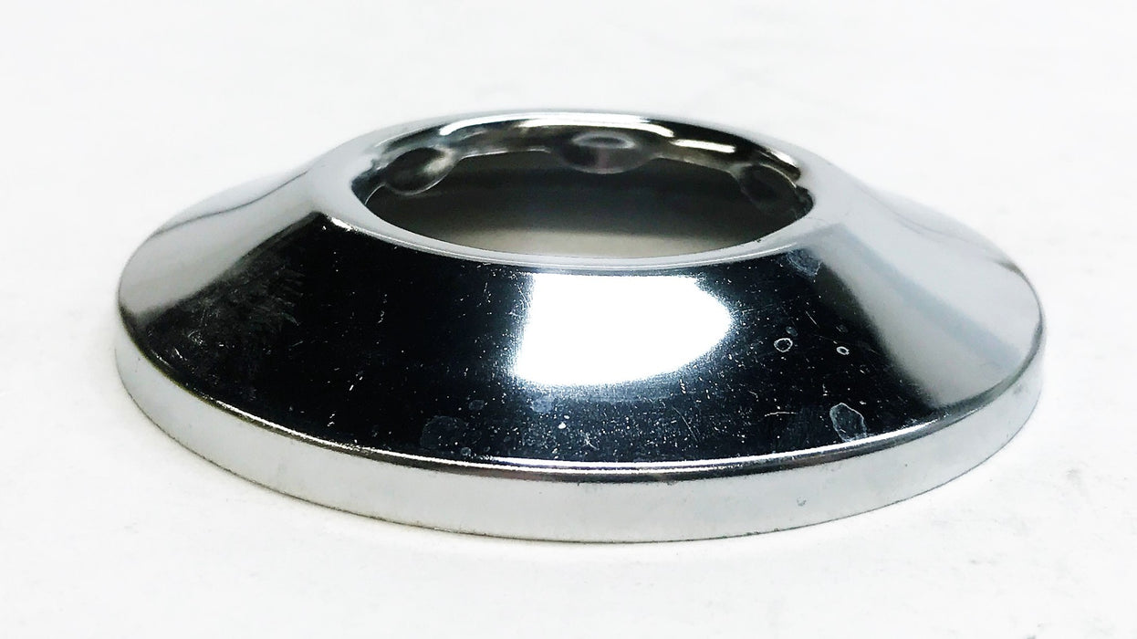 Unbranded 1-1/4" 1-Piece Chrome Escutcheon Plate [Lot of 5] NOS