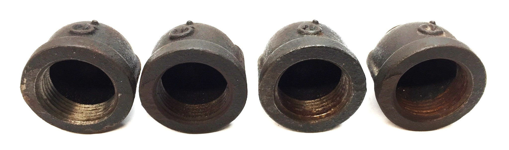 UNBRANDED 1" x 1/4" Black Iron Reducer [Lot of 4] NOS