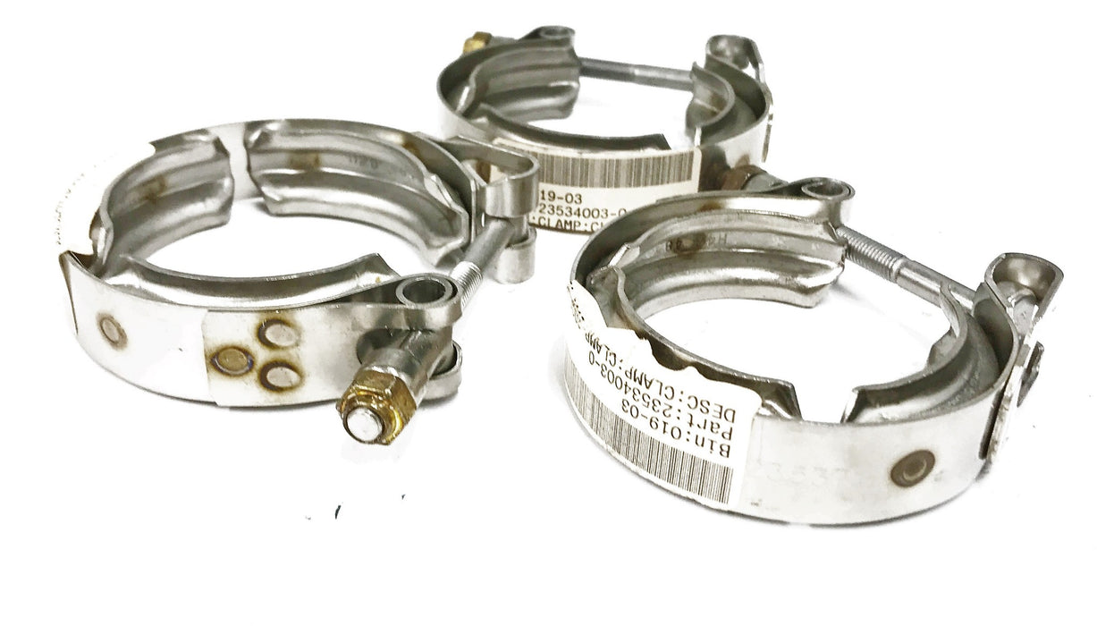 Detroit Diesel V-Clamp 23534003 [Lot of 3] NOS