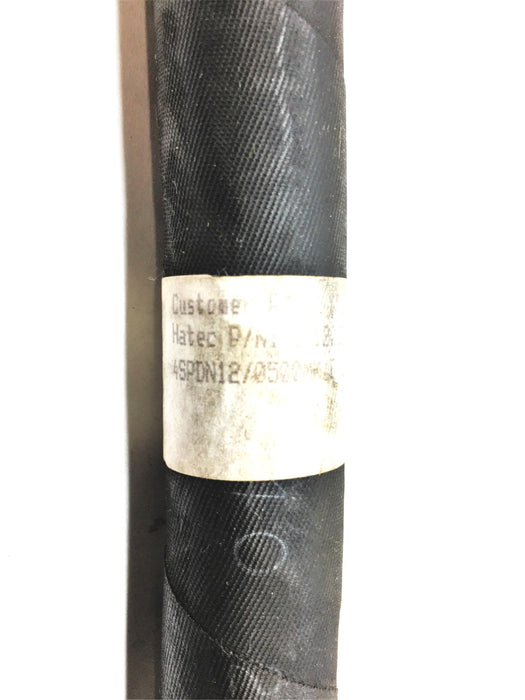 Hatec Hydraulic Hose 4SPON12 0500mm (19") DKOS-16 NOS