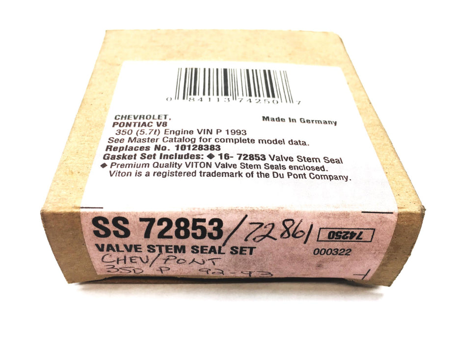 Fel-Pro Valve Stem Seal Set For Chevrolet Pontiac V8 SS 72853 NOS
