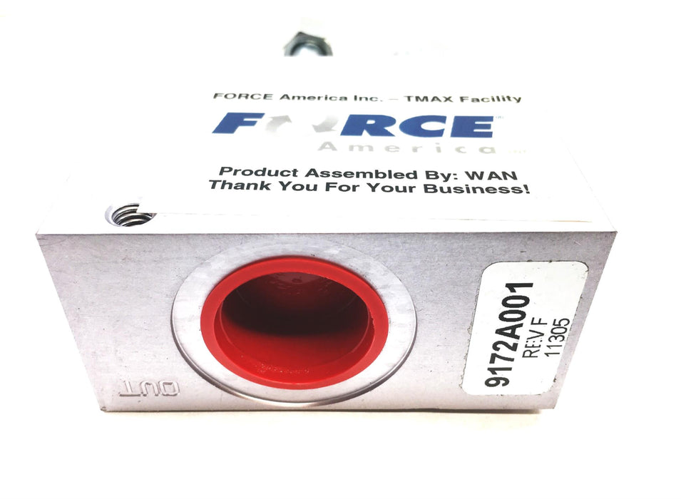 Force America REV F Hydraulic Valve 9172A001 NOS